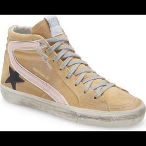 GG suede high top sneakers